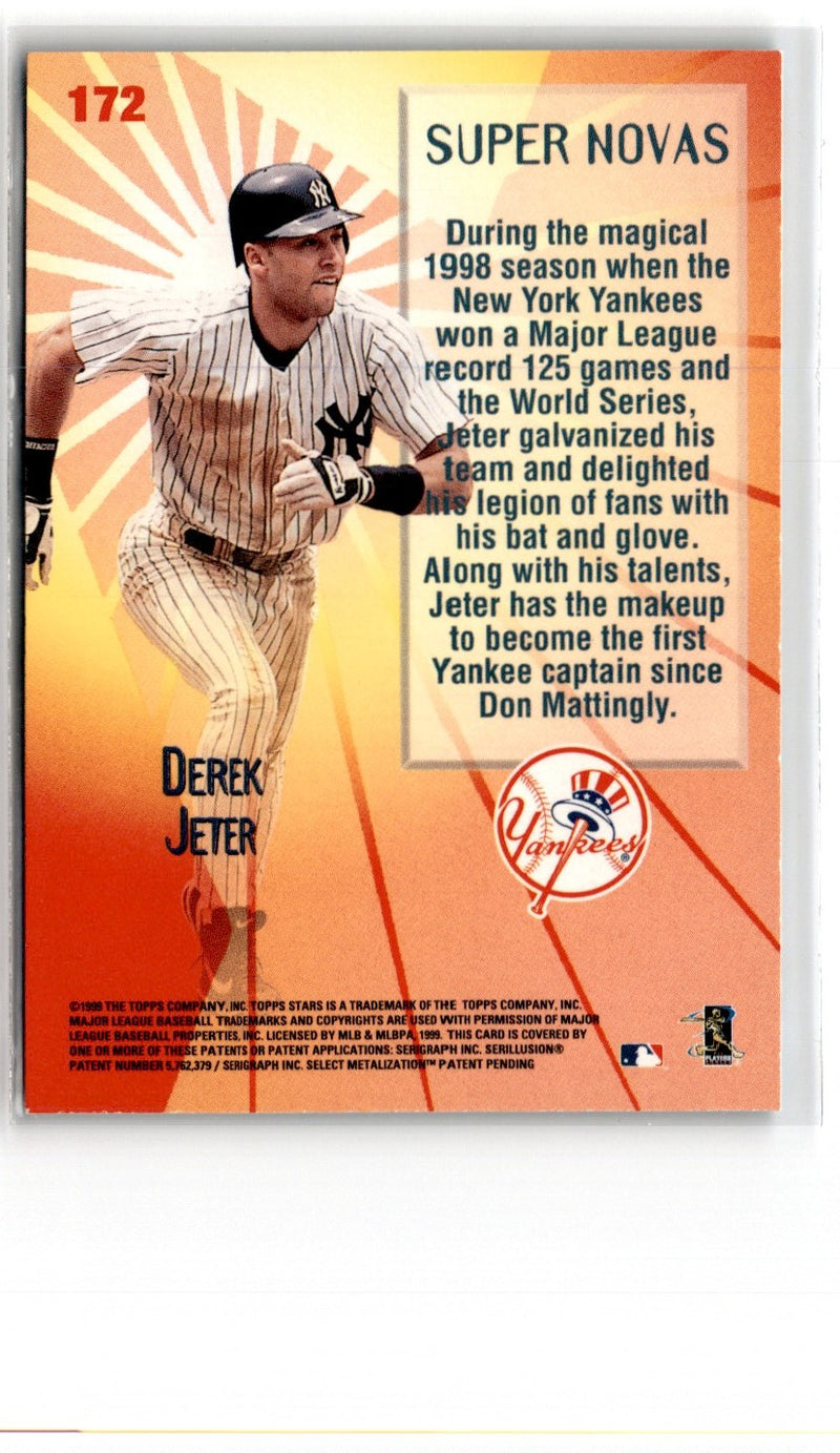 1999 Topps Stars Derek Jeter