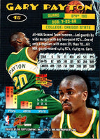 1995 Stadium Club Gary Payton #15