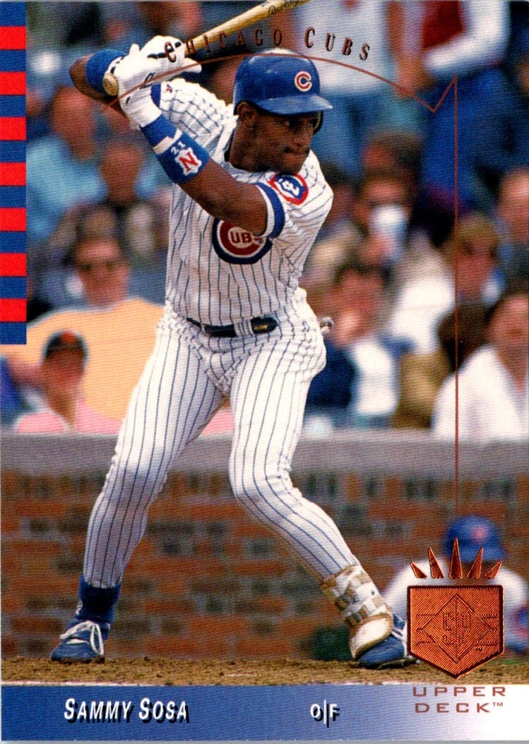 1993 SP Sammy Sosa