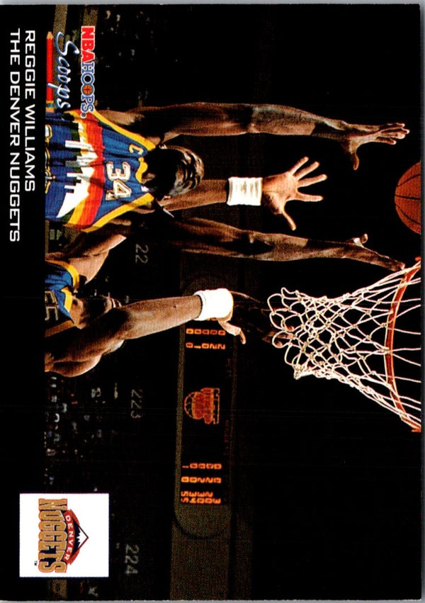 1993 Hoops Scoops Reggie Williams #HS7