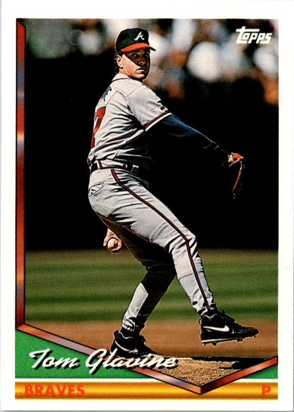 1994 Topps Gold Tom Glavine #475