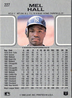 1990 Leaf Mel Hall #227