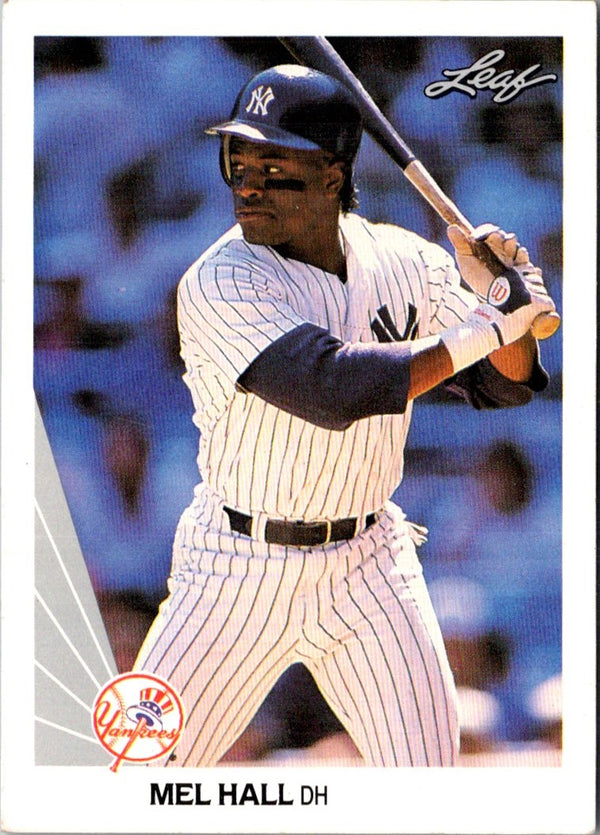 1990 Leaf Mel Hall #227