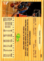 1993 Classic Draft Picks Chromium Stars Terry Dehere #DS22