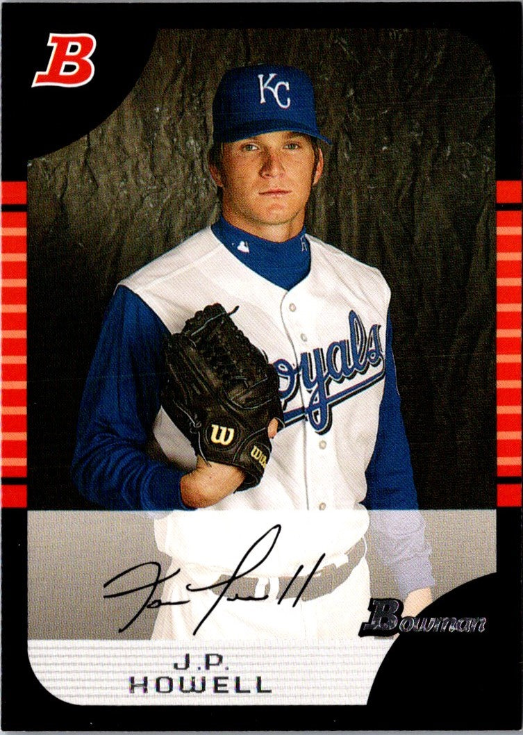 2005 Bowman Chrome Draft Picks & Prospects J.P. Howell