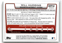 2012 Bowman Draft Picks & Prospects Chrome Will Hudgins #BDPP142