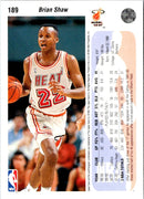 1992 Upper Deck Brian Shaw