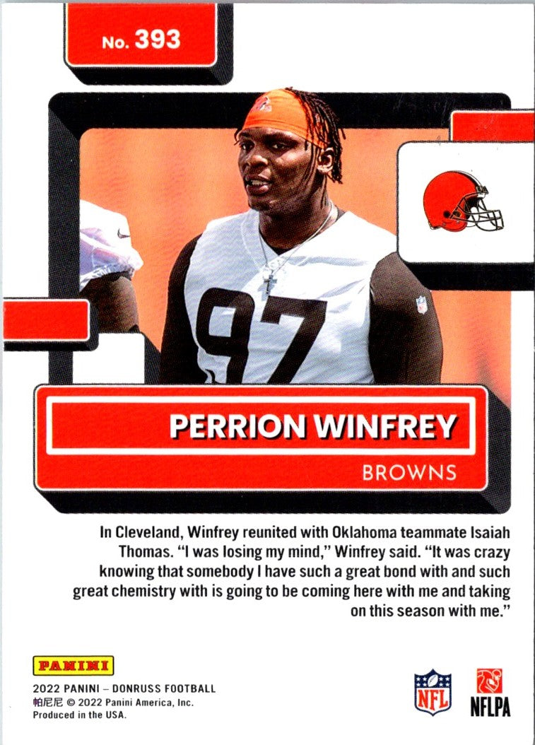 2022 Donruss Red Press Proof Perrion Winfrey