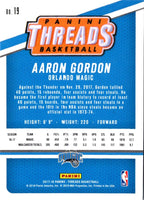 2019 Panini Contenders Optic Historic Slams Blue Cracked Ice Aaron Gordon #19