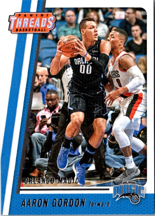 2019 Panini Contenders Optic Historic Slams Blue Cracked Ice Aaron Gordon #19