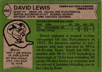 1978 Topps David Lewis #484 Rookie
