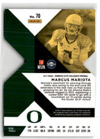2017 Panini Elite Draft Picks Red Marcus Mariota #70 07/49