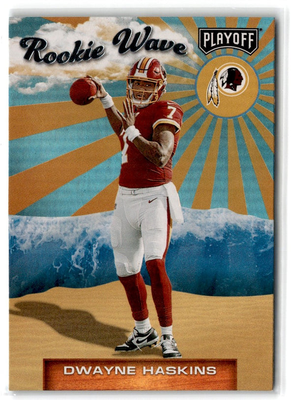 2019 Panini Playoff Rookie Wave Dwayne Haskins #3