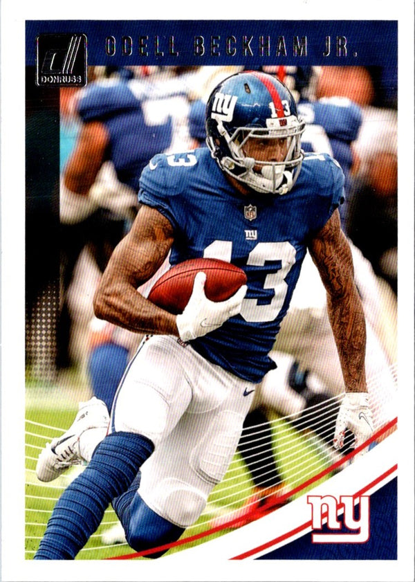 2018 Donruss Press Proof Blue Odell Beckham Jr. #202