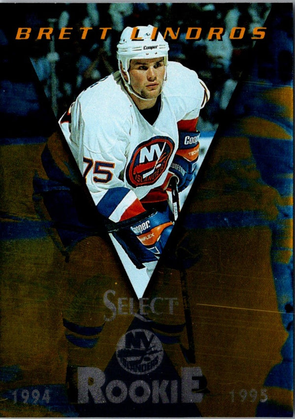 1995 Panini Stickers Brett Lindros #94