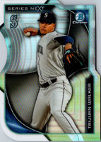 2015 Bowman Chrome Series Next Die Cuts Taijuan Walker #SN-TW