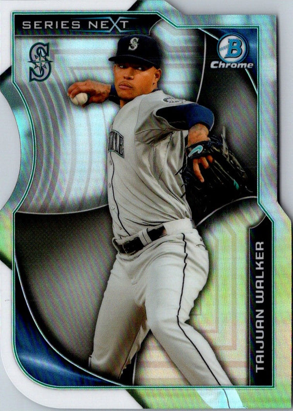 2015 Bowman Chrome Series Next Die Cuts Taijuan Walker #SN-TW