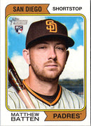 2023 Topps Heritage Matthew Batten