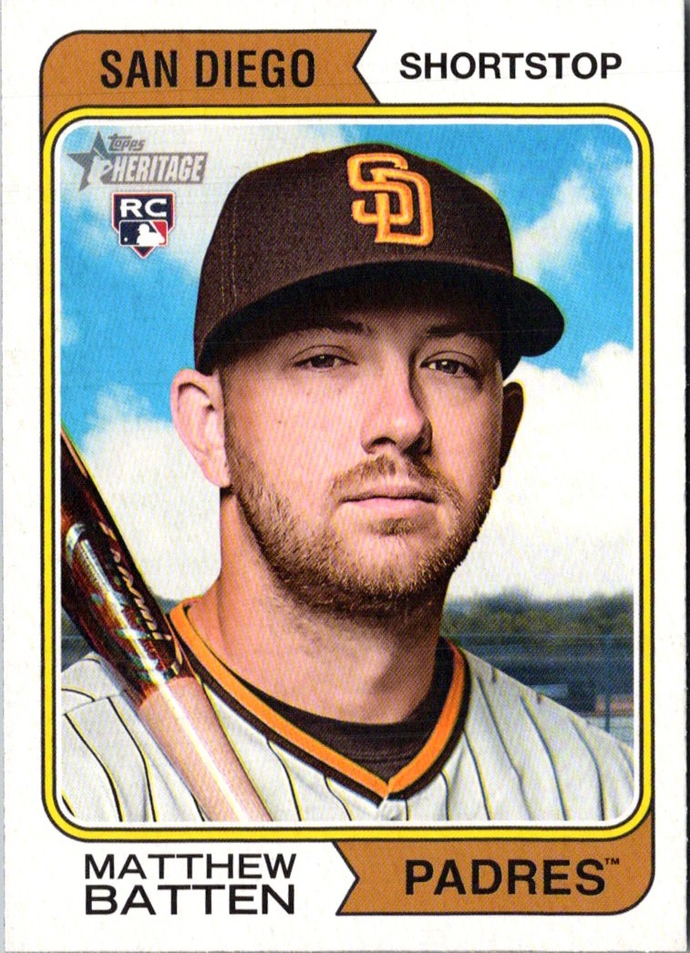 2023 Topps Heritage Matthew Batten