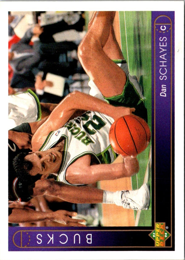 1993 Upper Deck Dan Schayes #106