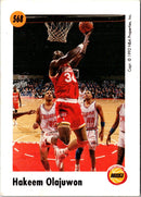 1992 Hoops 100 Superstars Hakeem Olajuwon