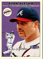 2000 Fleer Tradition Ryan Klesko #110