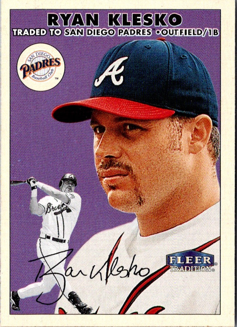 2000 Fleer Tradition Ryan Klesko