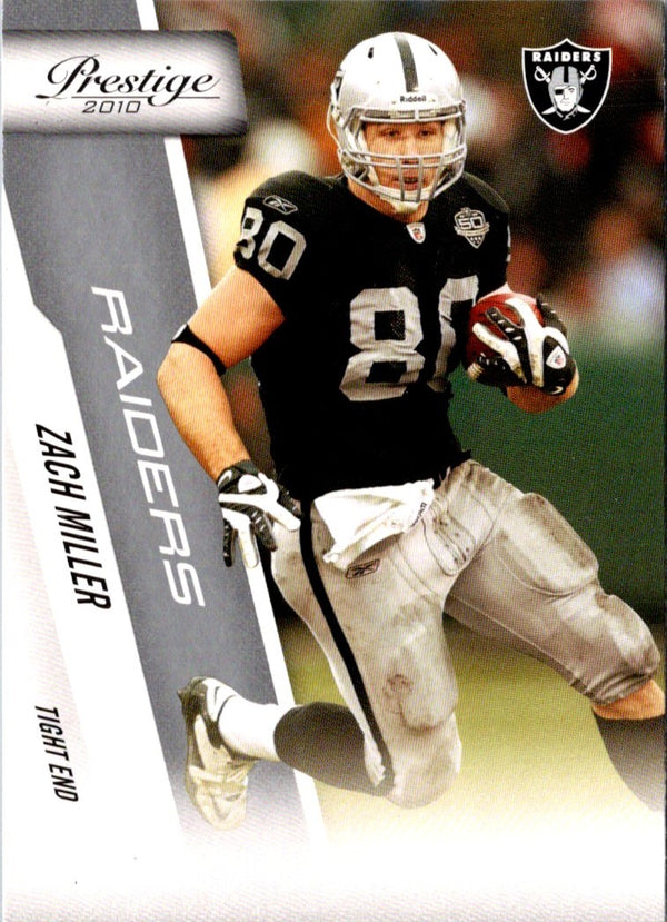 2010 Panini Prestige Zach Miller #146
