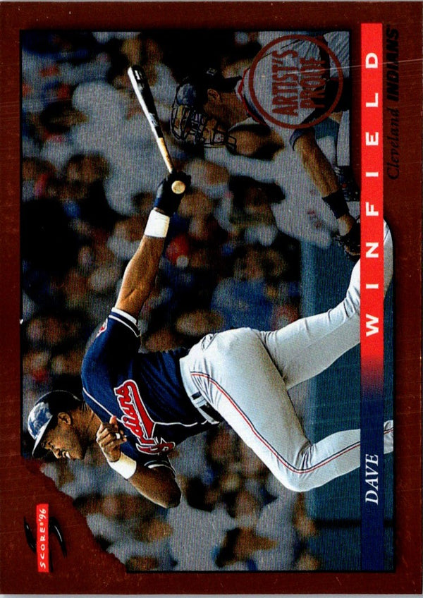 1996 Score Dugout Collection Artist's Proofs Series 1 Dave Winfield #66