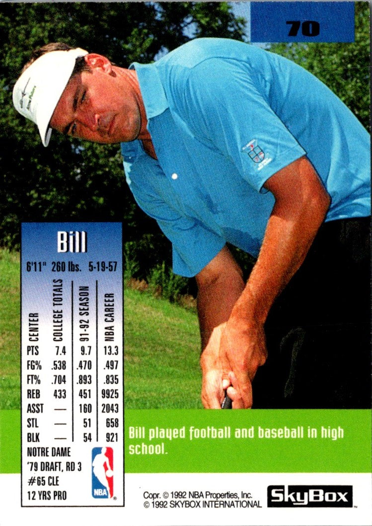1992 SkyBox Bill Laimbeer