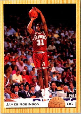 1993 Classic Draft Picks Gold James Robinson #64