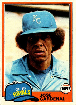 1981 Topps Jose Cardenal #473