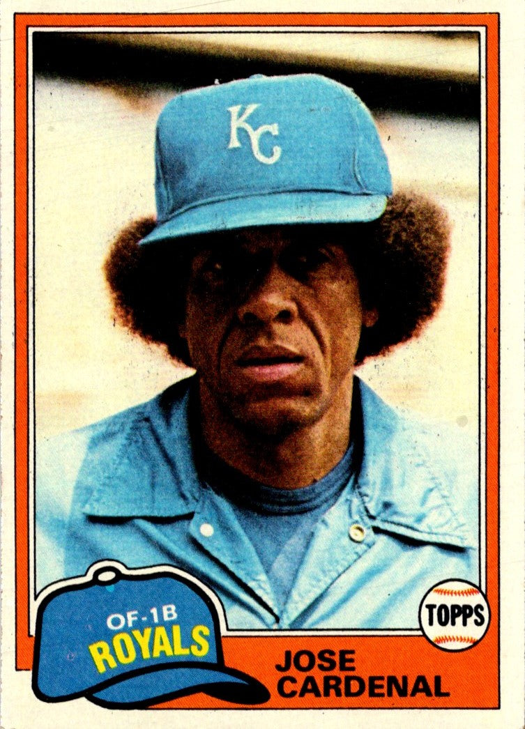 1981 Topps Jose Cardenal