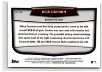 2014 Bowman Draft Picks & Prospects Night Nick Gordon #DN-NG