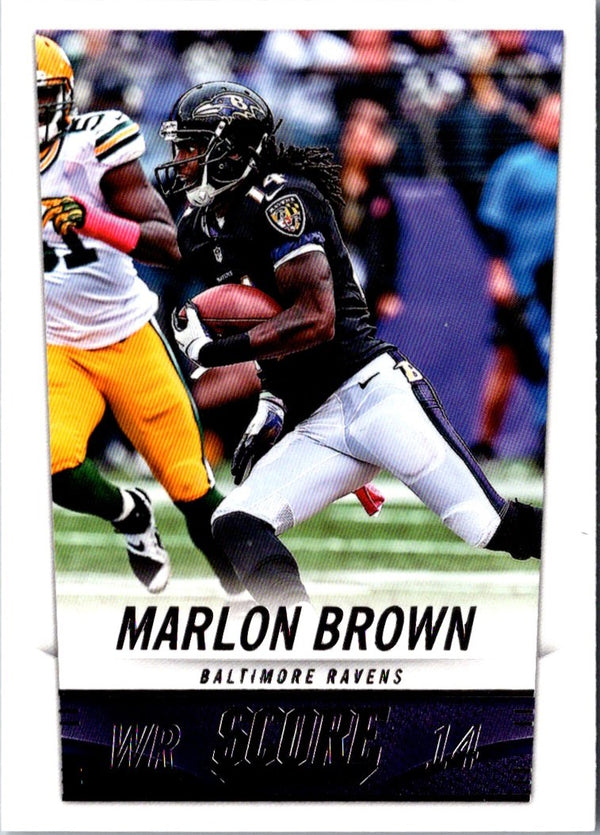 2014 Panini Marlon Brown #17