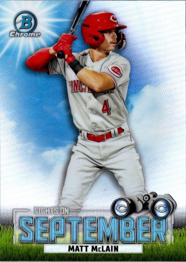 2023 Bowman Sights on September Matt Mclain #SOS-8