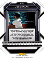 2023 Panini Prizm Blue Ice Jose Salas #72