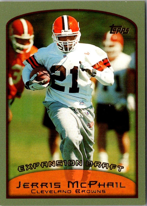 1999 Topps Collection Jerris McPhail #324