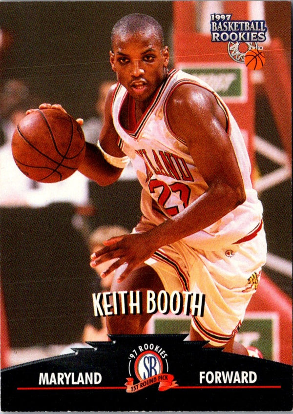1997 Score Board Rookies Keith Booth #9