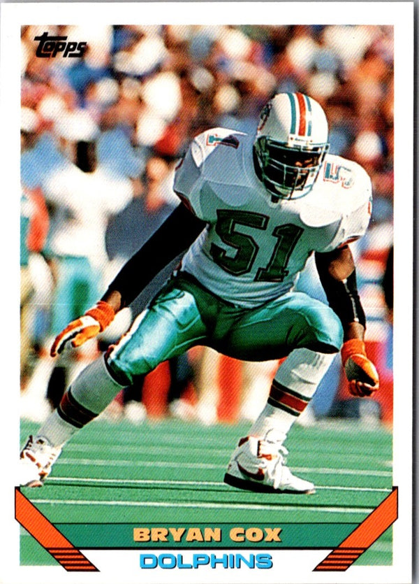 1993 Topps Bryan Cox #552