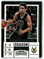 2017 Panini Contenders Draft Picks Season Ticket Variation Malcolm Brogdon #38