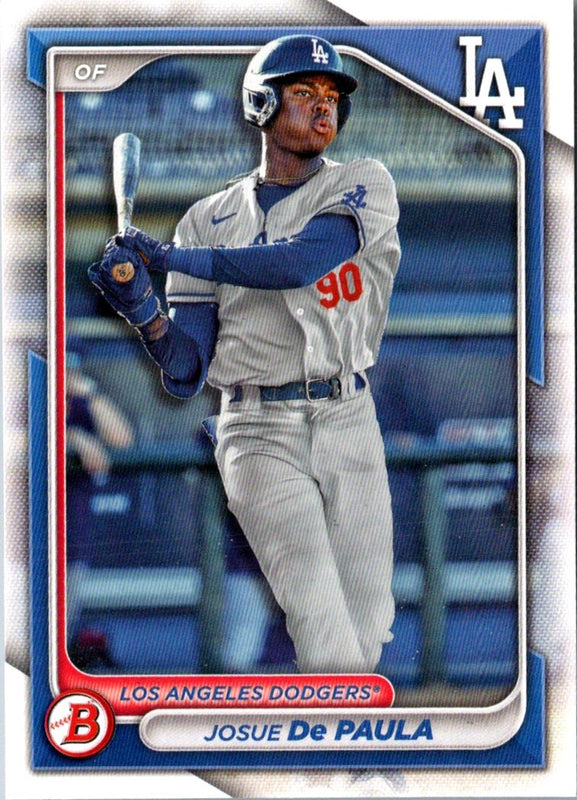 2024 Bowman Prospects Josue De Paula #BP-12