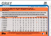 2019 Topps New York Yankees Sonny Gray #NY-10