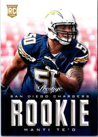 2013 Panini Prestige Rookie  Extra Points Red Manti Te'o #258