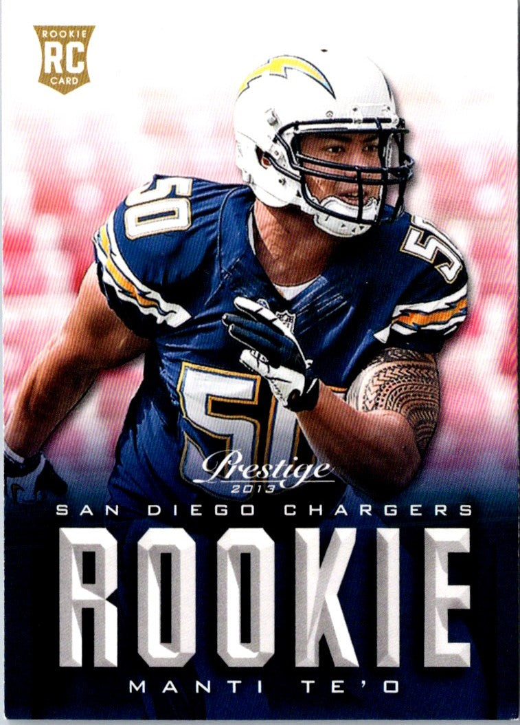 2013 Panini Prestige Rookie  Extra Points Red Manti Te'o