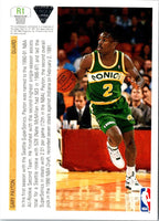 1991 Upper Deck Rookie Standouts Gary Payton #R1