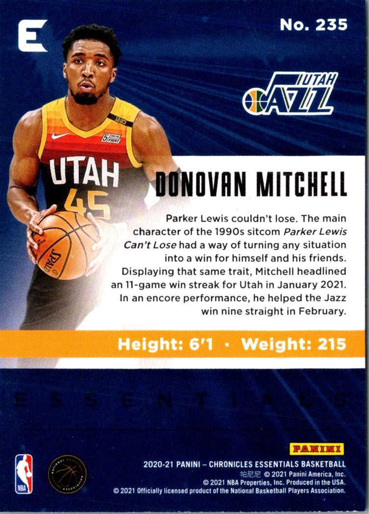 2020 Panini Donovan Mitchell