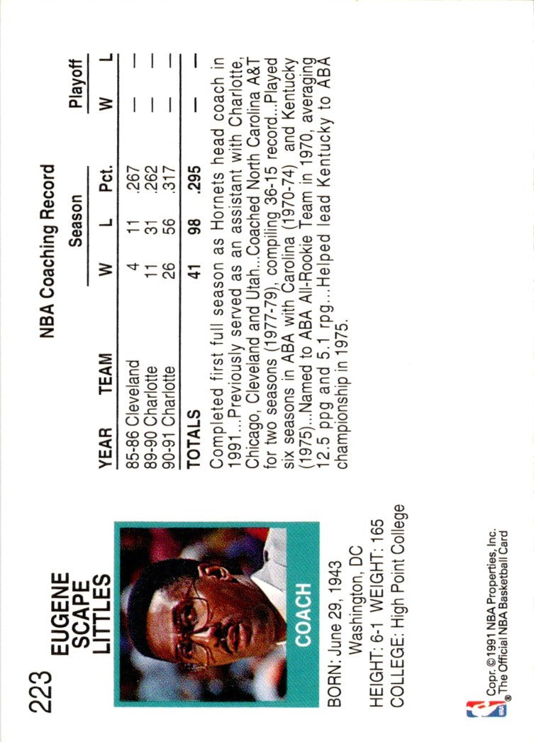1991 Hoops Gene Littles