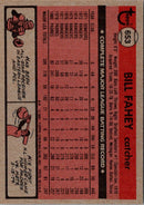 1981 Topps Bill Fahey