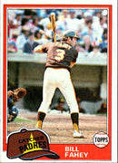 1981 Topps Bill Fahey